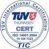 Certificare Internationala - TÜV Germania - ISO 14001/2005 - HOFIGAL