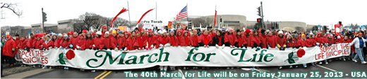 March for Life - Monday January 23, 2012 - USA - MarchForLife.org