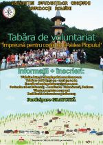 Tabara de Voluntariat "Impreuna pentru Valea Plopului" 8-21 iulie 2013